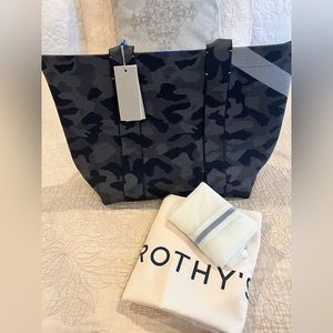 Rothy’s The Essential Tote in Slate Camo NWT